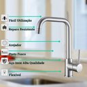 Ver imagem 3 de Torneira Cozinha Gourmet Monocomando Misturador Fc-36