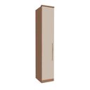 Ver imagem 1 de Modulo 1 Porta Setiba 428mm com Prateleiras Rimo carvalho/off White