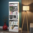 Ver imagem 2 de Estante para Livros Livreiro Organizador Multiuso de Madeira