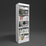 Estante para Livros Livreiro Organizador Multiuso de Madeira - 3