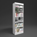 Ver imagem 5 de Estante para Livros Livreiro Organizador Multiuso de Madeira