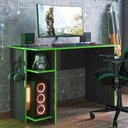 Ver imagem 1 de Mesa Computador Gamer com Suporte Fone de Ouvido - Qmove