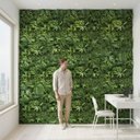 Ver imagem 3 de 3,0m² Painel Jardim Vertical Artificial 3d Uv Alta Densidade Melhor Qualidade