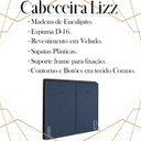 Ver imagem 3 de Cabeceira Queen 158 cm Lizz Veludo Azul Soon