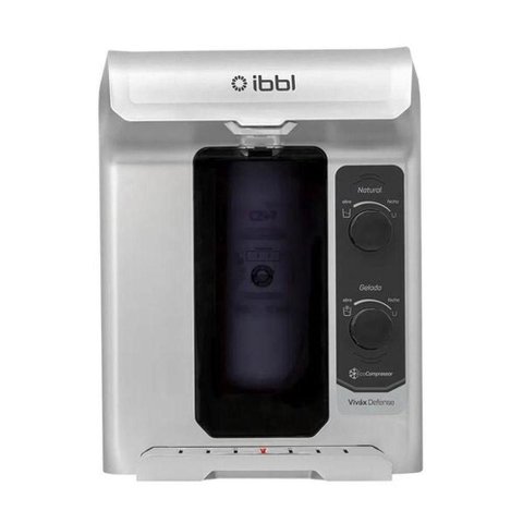Purificador de Água Ibbl Viváx Defense com Compressor Prata 110v