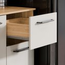 Ver imagem 6 de Armário de Cozinha Completo 180cm Juliana com Nicho MDF Off White