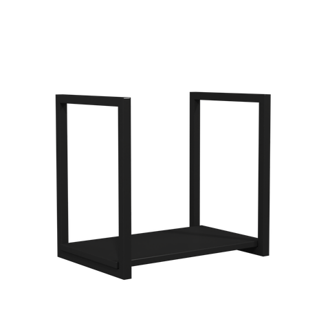 Prateleira Aéreo Industrial de Cozinha 44x30cm Preto
