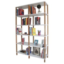 Estante 116x38x186 Branca - 2