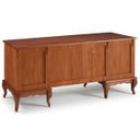 Ver imagem 3 de Escrivaninha 2 Portas 2 Gavetas Pés Luis Xv Linz Móveis 80 X 176 X 50 Cm (a X L X P)