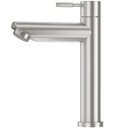 Ver imagem 2 de Torneira de Banheiro Lavabo Madrid Bica Baixa Aço Escovado Goldenx