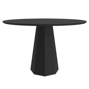 Mesa de Jantar Isis 1,0X1,0 Preto New Ceval