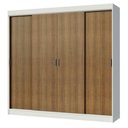 Ver imagem 6 de Guarda-roupa Casal Austin 4 Portas 3 Gavetas Branco