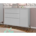 Ver imagem 2 de Cômoda Sapateira Alice 100% Mdf 3 Gavetas para Quarto de Bebê Infantil - Phoenix Baby