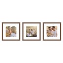 Ver imagem 1 de Kit Quadro Porta Retrato 32X32 - Foto 20X20 - Paspatur Branco:Moldura Ype/Kit com 3 Unidades