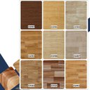 Ver imagem 3 de Piso Vinil 0,7mm Pvc em Manta Imita o Madeirado Rolo 1x14mt Cor:216901