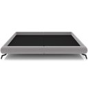 Ver imagem 3 de Cama Casal Queen Base Box Pés de Ferro Estilo Industrial 176cm Otto P05 Veludo Cinza - Lyam Decor