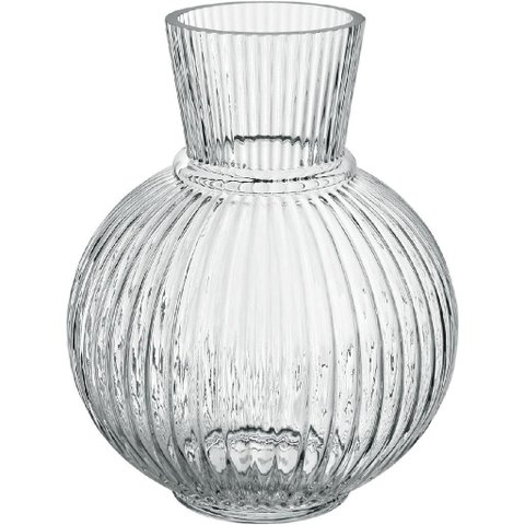 Vaso Decorativo Enfeite Home&Co Vidro 23x19x19cm Transparente