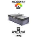 Ver imagem 6 de Base Box Baú 88x188 Suede com Colchão Dual Firm Espuma Ecoflex