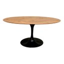 Ver imagem 4 de Mesa Jantar Tulipa Saarinen Oval 200x 122 Cm Madeira ou Laca