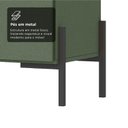 Ver imagem 5 de Aparador Buffet 100% MDF 4 Portas com Pés em Metal 164x85x40cm Jade