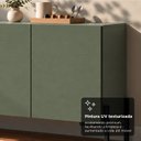 Ver imagem 6 de Aparador Buffet 100% MDF 4 Portas com Pés em Metal 164x85x40cm Jade