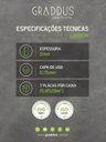 Ver imagem 6 de Piso Vinílico Carbon Colado 7 Réguas 91,44x91,44cm 5,8528m² Graddus