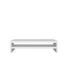 Ver imagem 3 de Suporte de Mesa Duplo para Monitor Branco 50x20x12cm