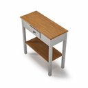 Ver imagem 5 de Aparador com 1 Gaveta Clássico Pequeno MDF Montado Ecomem Prateleira Offwhite - Imbuia