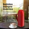 Garrafa Térmica Portátil Vermelha 500ml - Mantenha Bebidas Quentes e Frias - 2