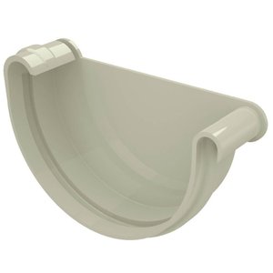 Cabeceira Direita Para Calha Aquapluv Bege