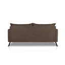 Ver imagem 4 de Sofá Living 2 Lugares Veludo 180cm Marrom Zeki