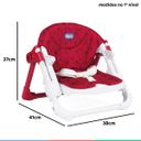 Ver imagem 6 de Assento Elevatório Cadeira Refeição Alimentação Bebê Criança 6 a 36 Meses Até 15 Kg Chairy - LadyBug