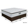 Cama Box King Gazin Molas Ensacadas Tower Hf 193x77cm - 5
