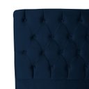 Ver imagem 3 de Cabeceira Estofada Recamier Baú para Cama Box 160cm Queen:Azul