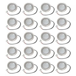 Kit Lâmpada Led Redonda para Coifa Plug Simples - 20 peças - 1