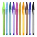 Ver imagem 1 de Caneta Esferográfica Cristal Fashion 9308586 1.2mm 10 Cores - Bic
