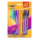 Ver imagem 2 de Caneta Esferográfica Cristal Fashion 9308586 1.2mm 10 Cores - Bic