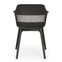 Ver imagem 7 de Conjunto Mesa de Jantar Quadrada 90cm com 4 Cadeiras Marcela – Design Moderno e Sofisticado, Preto