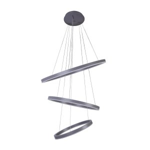 Pendente Led Metal Alumínio 100w 3000k Yamamura