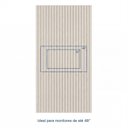 Ver imagem 5 de Painel Ripado para TV até 48 Polegadas Planejado 120x230cm Aruá CabeCasa MadeiraOriginals Off White