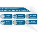 Ver imagem 3 de Colchão Casal para Hotelaria Bonnel Silver Star Air Euro Pillow (138x188x32) - Castor