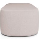 Ver imagem 3 de Kit 02 Puffs Decorativos Orgânicos para Living Quarto 195cm Doha W01 Linho Bege - Lyam Decor
