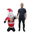 Ver imagem 2 de Papai Noel Inflavel Natalino Natal 1 Metro 15 Cm Comemoraçao Loja Shopping Casa Festa Evento Fim de