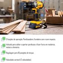 Ver imagem 4 de Parafusadeira Furadeira Impacto 20v - Vonder