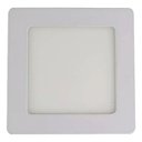 Ver imagem 2 de Kit 3 Painel LED Embutir 11,8cm 6W 6k Luz Branca Bivolt Branco Kian