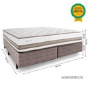 Ver imagem 6 de Colchão King Herval Super Spettácolo, 35x193x203 cm, Molas Ensacadas