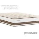 Ver imagem 3 de Colchão King Herval Super Spettácolo, 35x193x203 cm, Molas Ensacadas