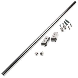 Tubo Barra Cozinha para Aramados 5/8 X 45cm Inox 7271 - 1