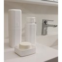 Ver imagem 2 de Porta Escova de Dentes com Tampa Coza Splash Branco