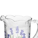Ver imagem 4 de Jarra de Cristal Lavanda Hand Painting 1 Peça - Lyor